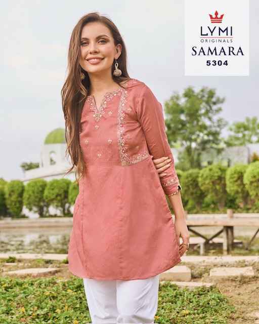 Lymi Samara Short Viscouse Kurti (6 pcs Catalogue)