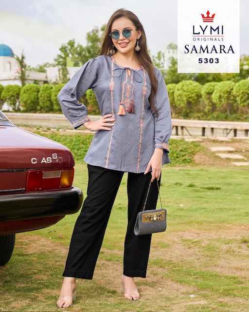 Lymi Samara Short Viscouse Kurti (6 pcs Catalogue)