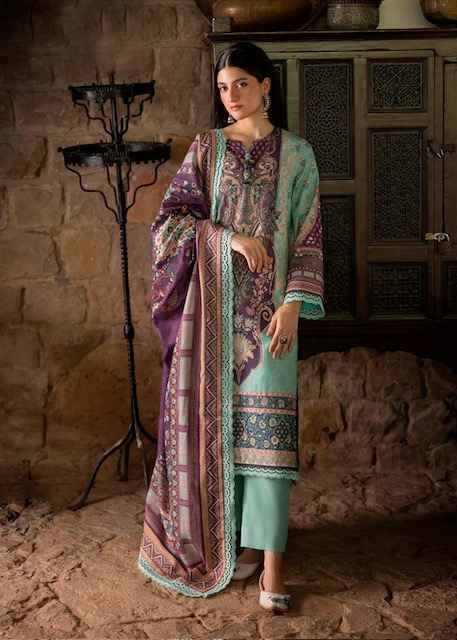 Maryam Hussain Gulaab Vol 3 Cotton Dress Materials ( 6 pc Cataloge )