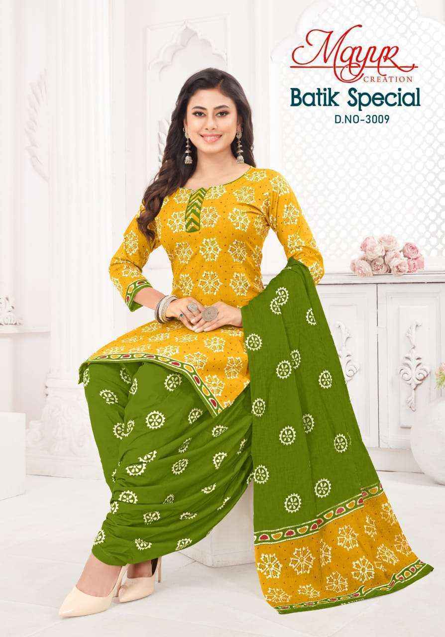 Mayur Creation Batik Special Vol-30 Cotton Salwar suits (10 pcs Catalogue)