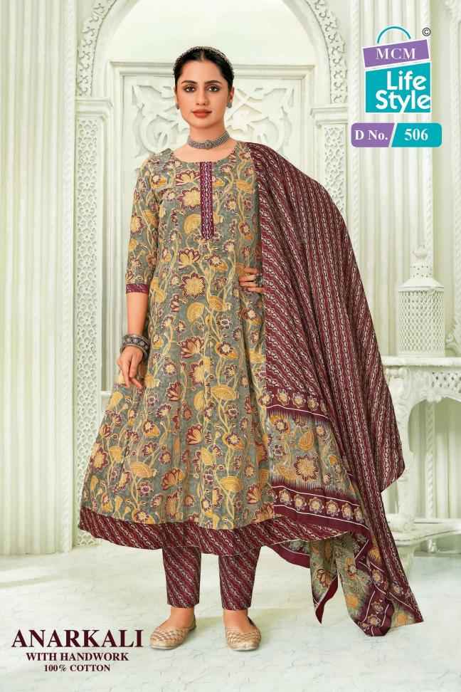 MCM Lifestyle Anarkali Vol 5 Readymade Suits Wholesale Price (10 pcs Catalogue )