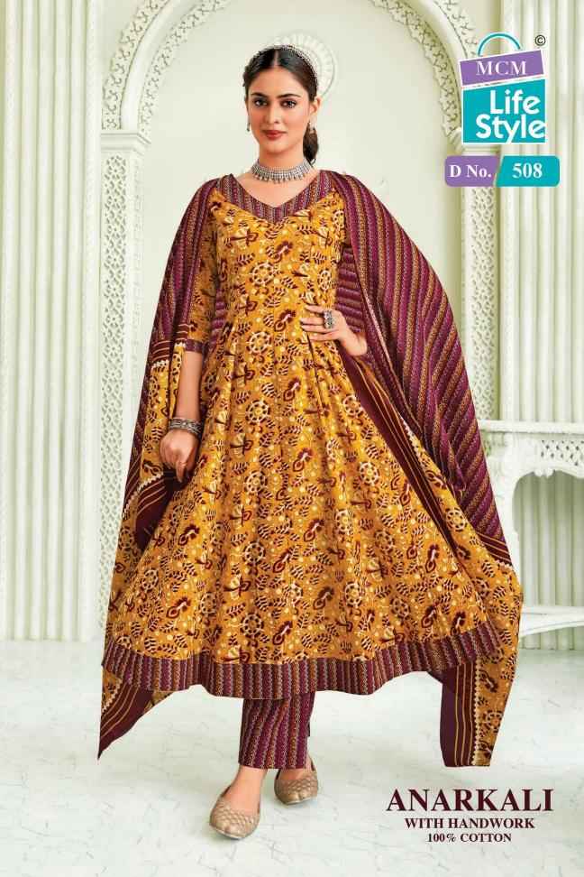 MCM Lifestyle Anarkali Vol 5 Readymade Suits Wholesale Price (10 pcs Catalogue )