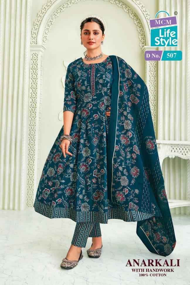 MCM Lifestyle Anarkali Vol 5 Readymade Suits Wholesale Price (10 pcs Catalogue )