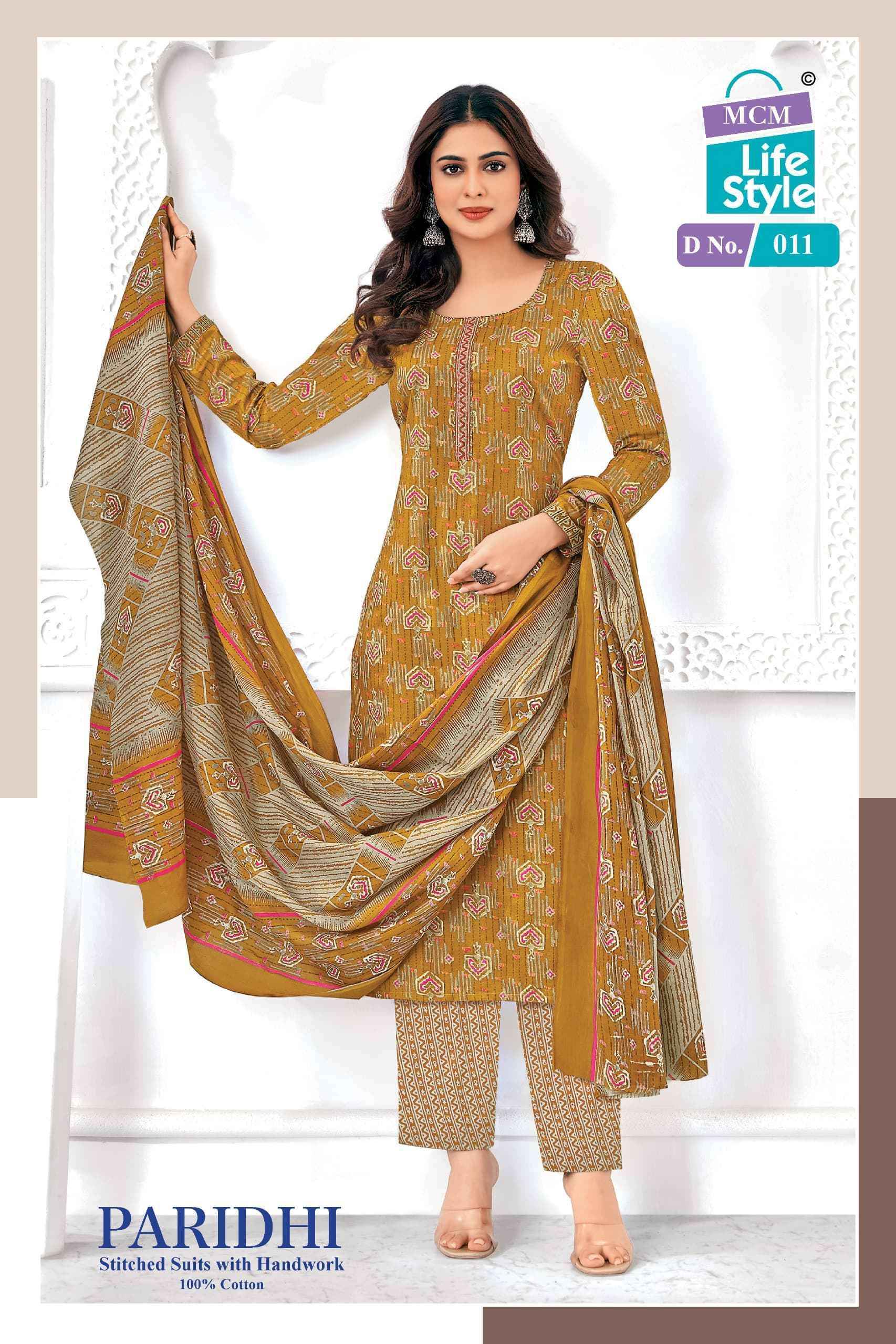 MCM Lifestyle Paridhi Pure Cotton ReadyMade Suits Wholesale Price ( 10 Pcs Catalogue )