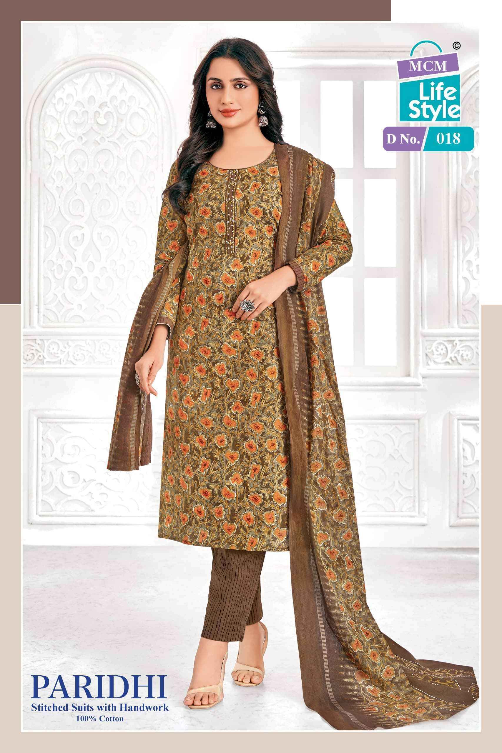 MCM Lifestyle Paridhi Pure Cotton ReadyMade Suits Wholesale Price ( 10 Pcs Catalogue )