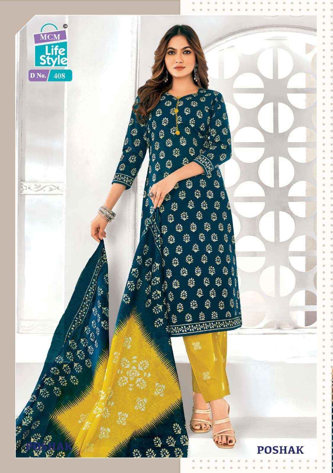 Mcm Lifestyle Poshak Vol-4 Cotton Readymade Suits (10 pcs Catalogue)