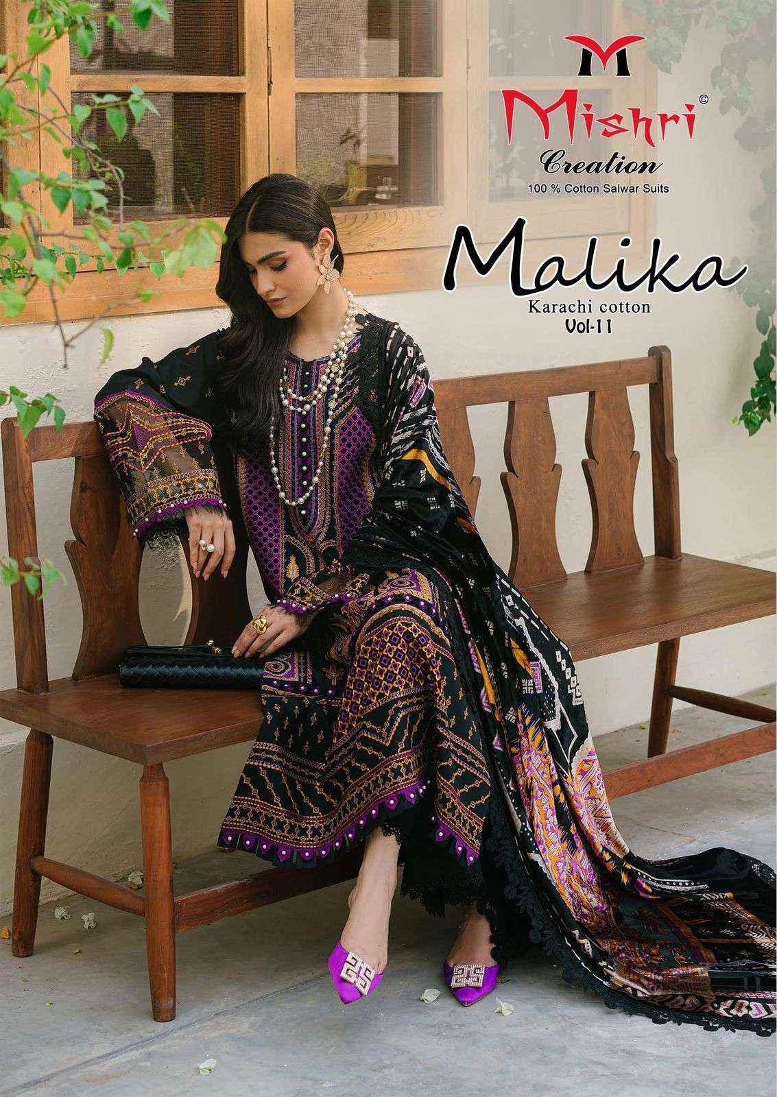 Mishri Malika Vol 11 Unstitch Pakistani Dress Material ( 6 Pcs Catalogue )
