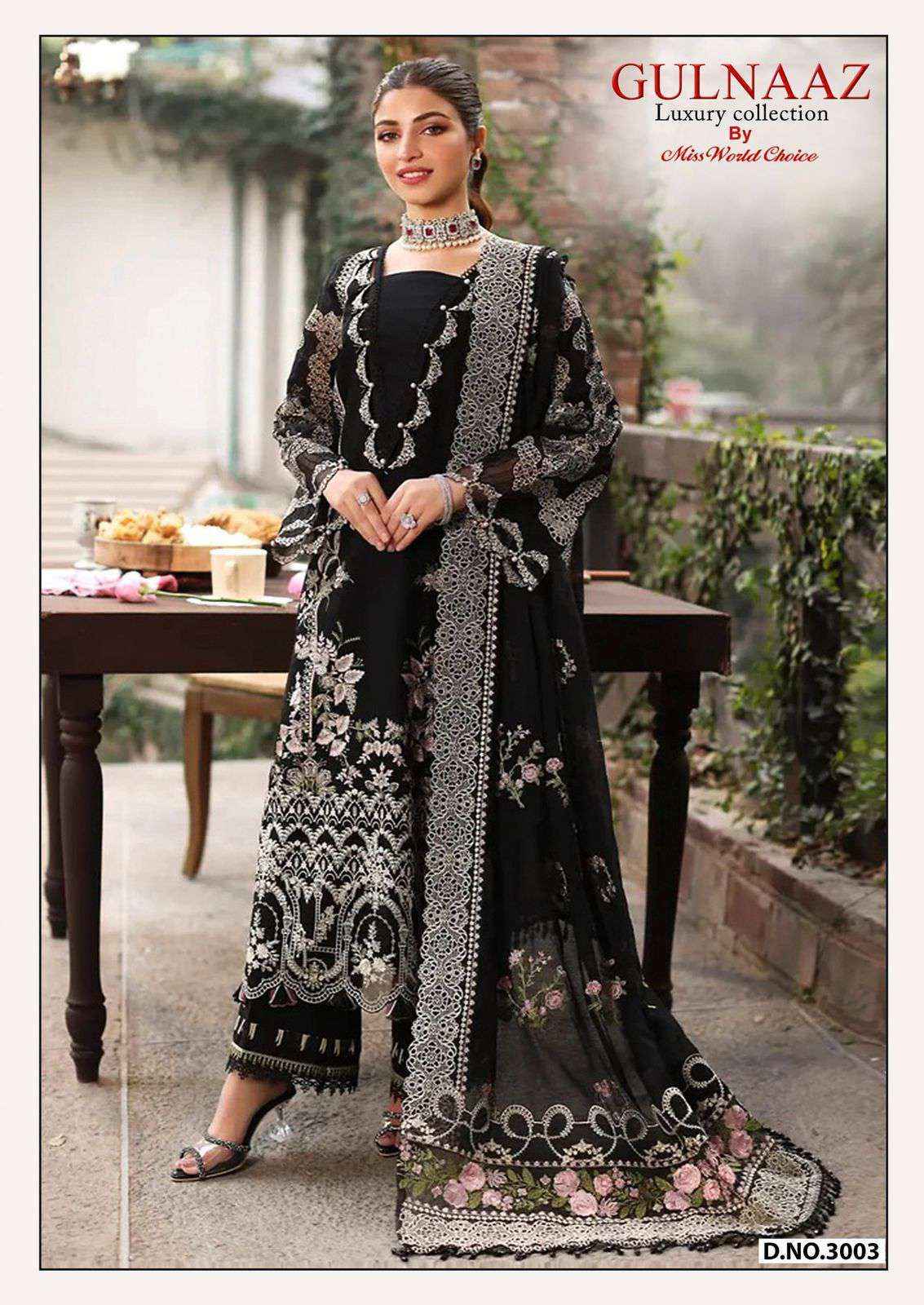Miss World Choice Gulnaaz Vol 3 Printed Karachi Suit Wholesale Price ( 6 Pcs Catalog )