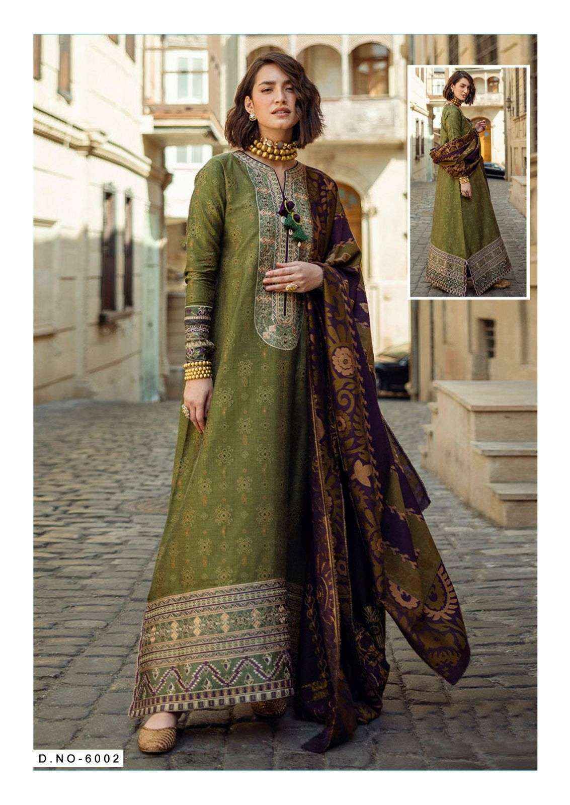 Mizaj Qurbat Vol-6 Cotton Dress Material - Wholesale Market In Surat (6 pcs Catalogue)