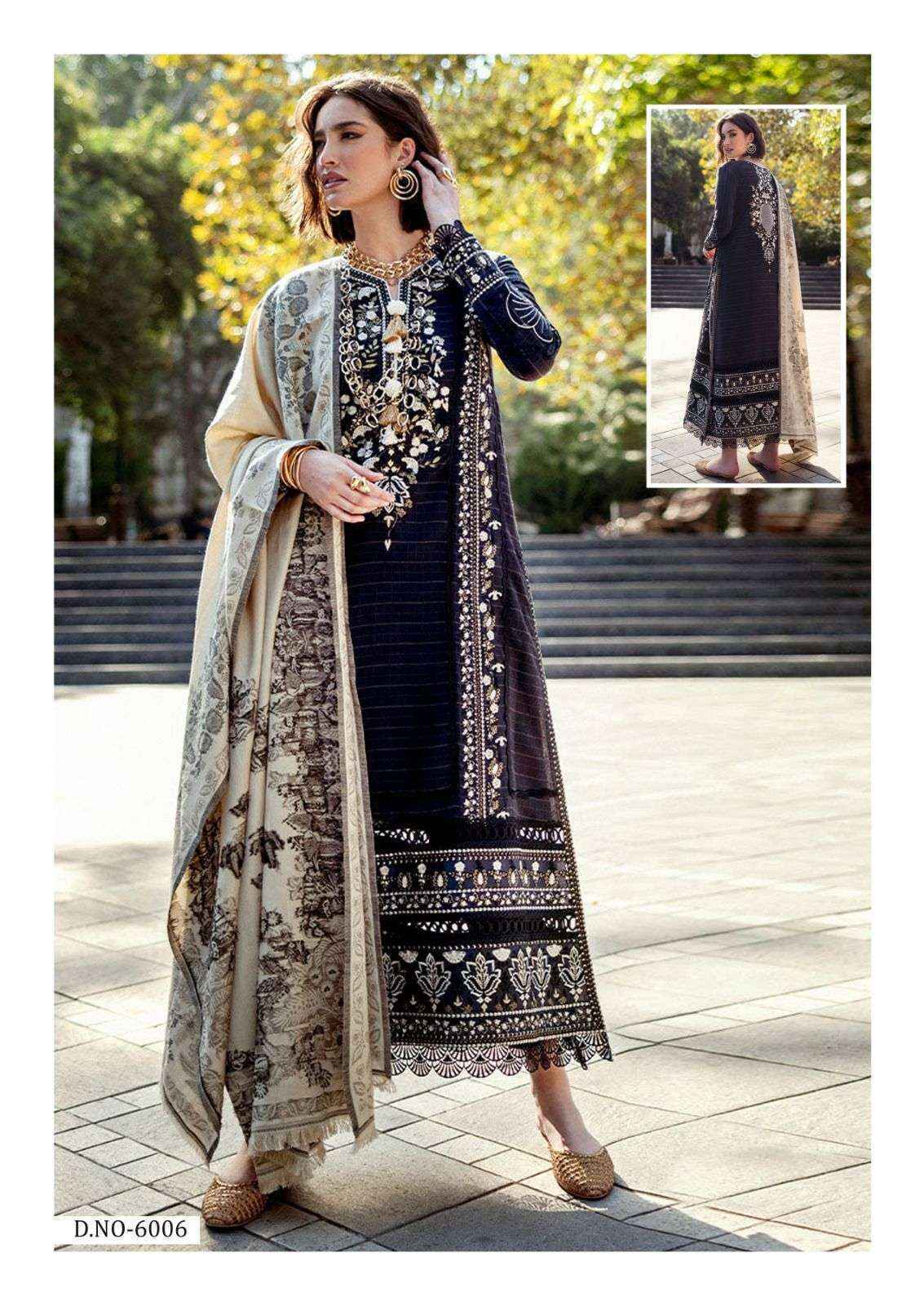 Mizaj Qurbat Vol-6 Cotton Dress Material - Wholesale Market In Surat (6 pcs Catalogue)