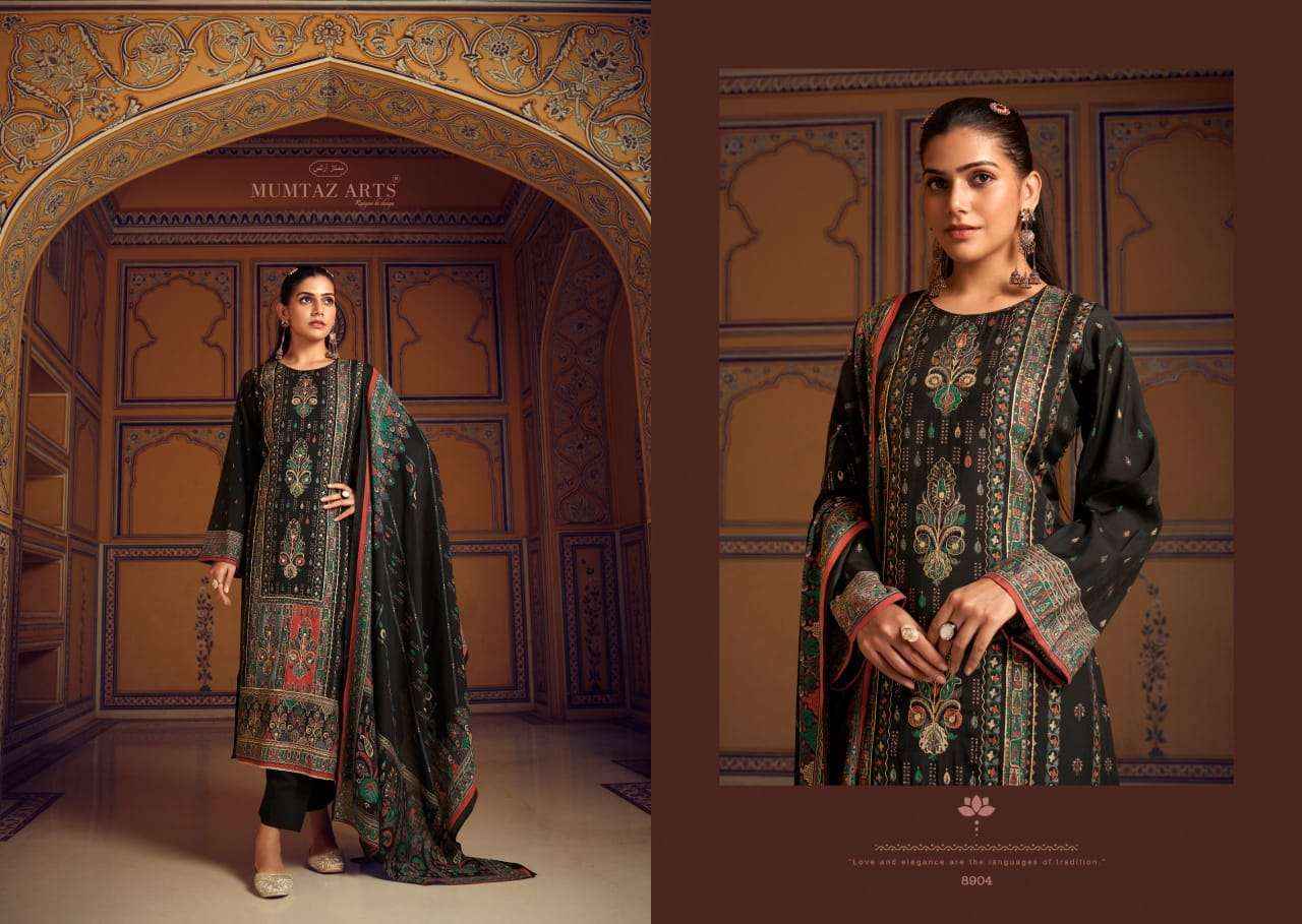 Mumtaz Arts Aafreen Fancy Viscose Muslin Salwar Suit Wholesale Price ( 4 Pcs Catalog )