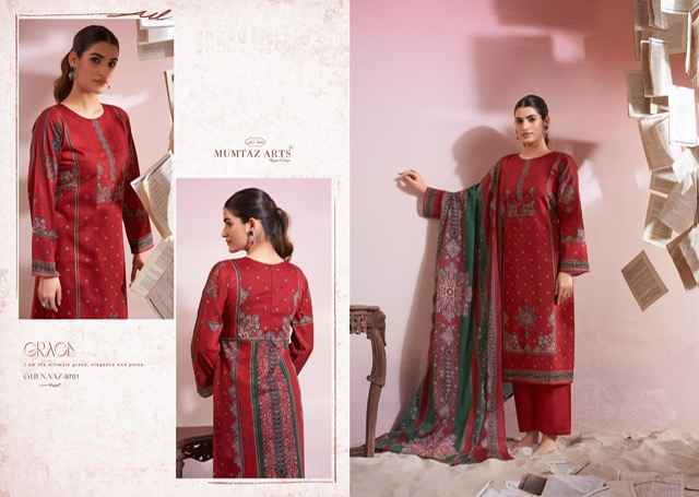 Mumtaz Arts Gulnaaz Viscouse Cotton Dress Material - Surat Market Wholesale ( 6 pcs Catalogue )