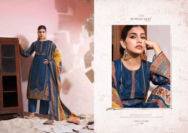 Mumtaz Arts Gulnaaz Viscouse Cotton Dress Material - Surat Market Wholesale ( 6 pcs Catalogue )