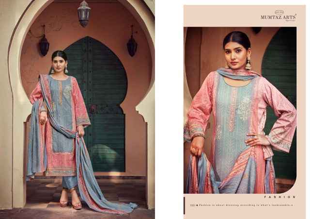 Mumtaz Arts Summer Soul Viscouse Cotton Suits Wholesale ( 7 pcs Catalogue )