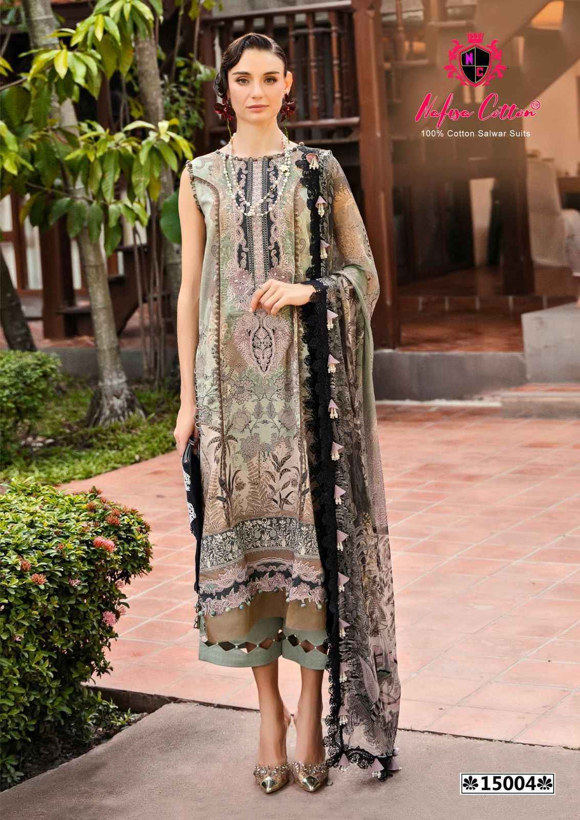 Nafisa Cotton Monsoon Vol 15 Cotton Dress Material ( 6 pcs Catalogue )