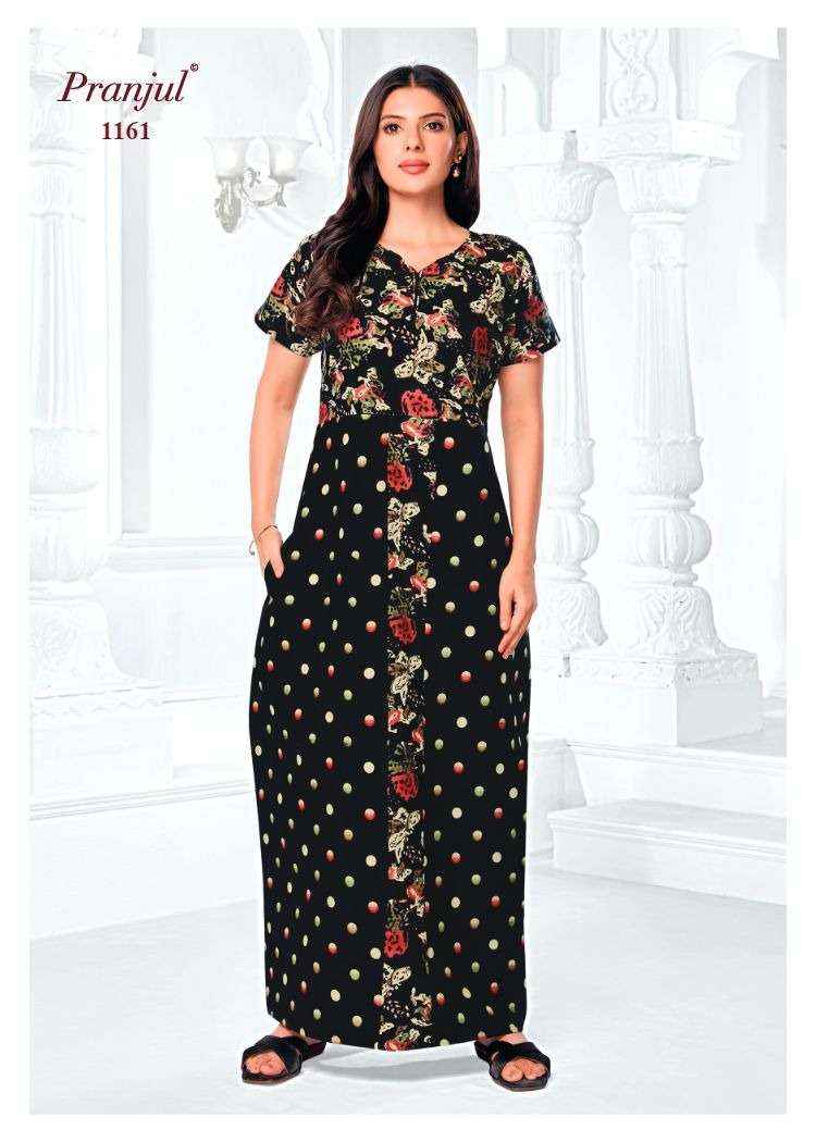 Pranjul Pragati Vol 11 Pure Cotton Nighty Surat Wholesaler  ( 30 Pcs Catalogue )