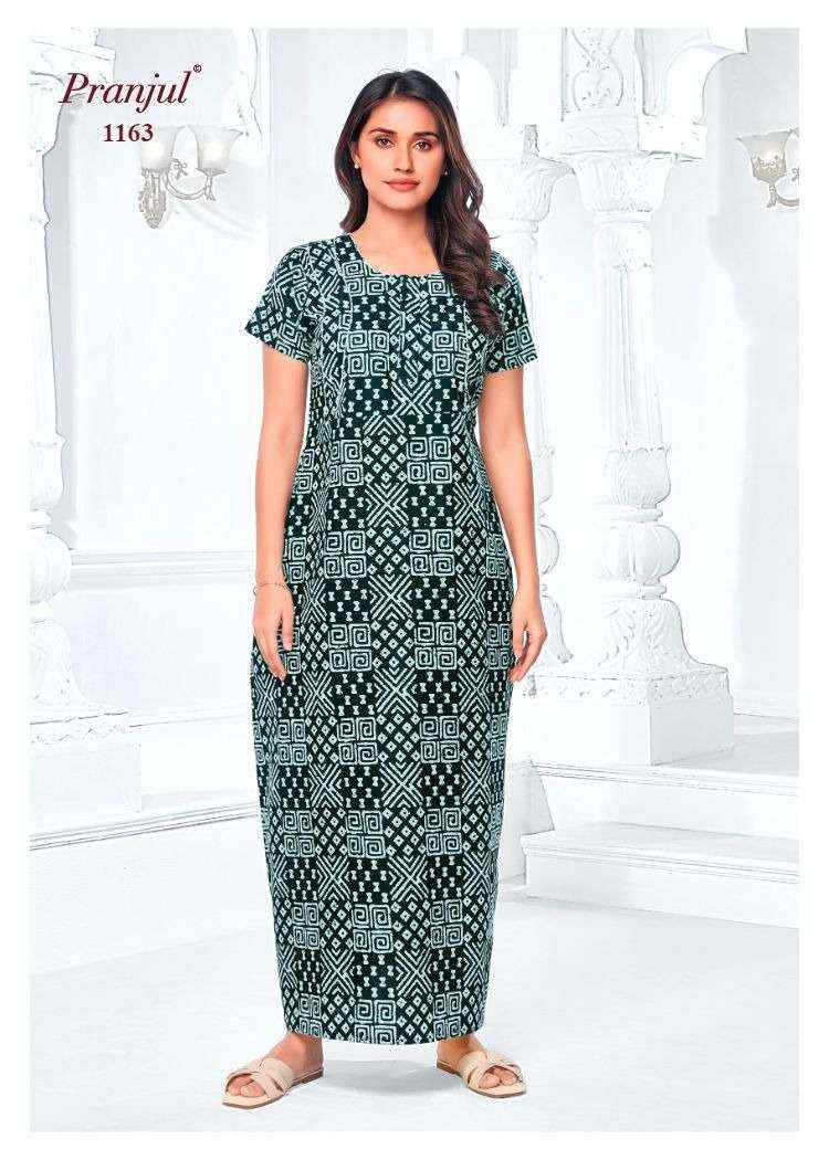 Pranjul Pragati Vol 11 Pure Cotton Nighty Surat Wholesaler  ( 30 Pcs Catalogue )