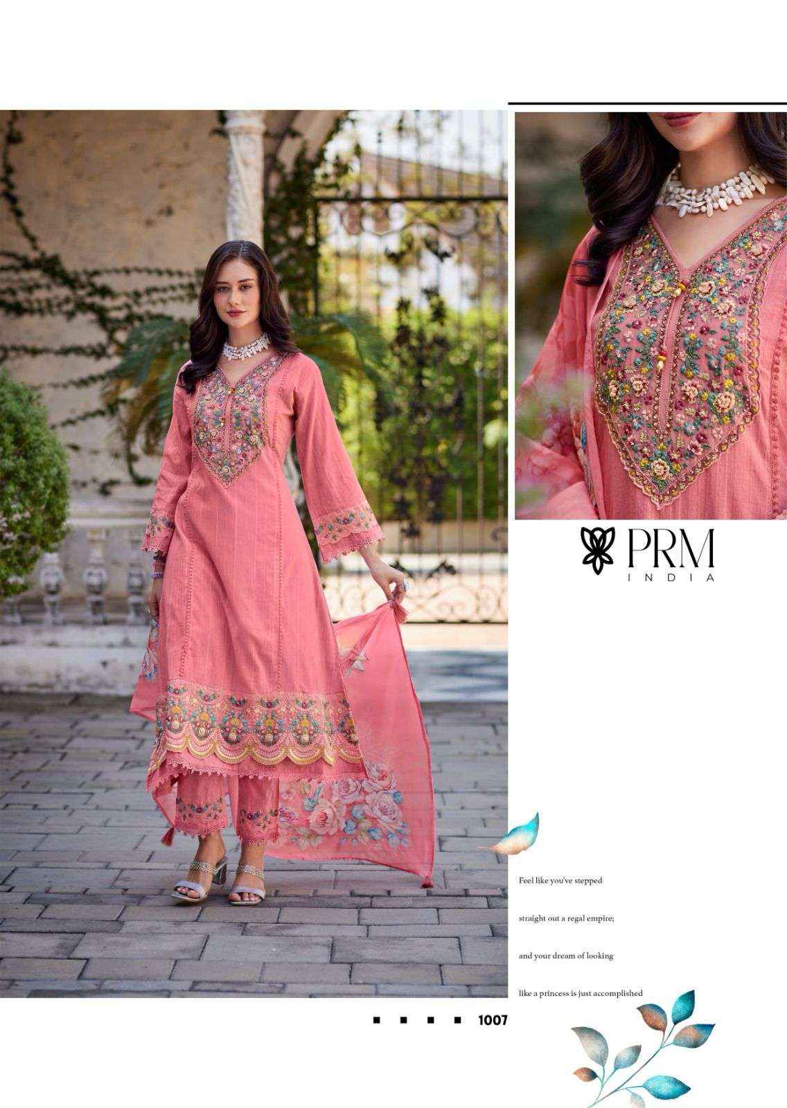 Prm India Kala Cotton Readymade Suits  ( 6 Pcs Catalogue )