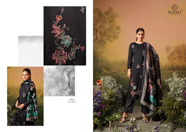 Rupali Fashion Guldasta Jam Satin Salwar Kameez Wholesale Price (6 pcs Catalogue)