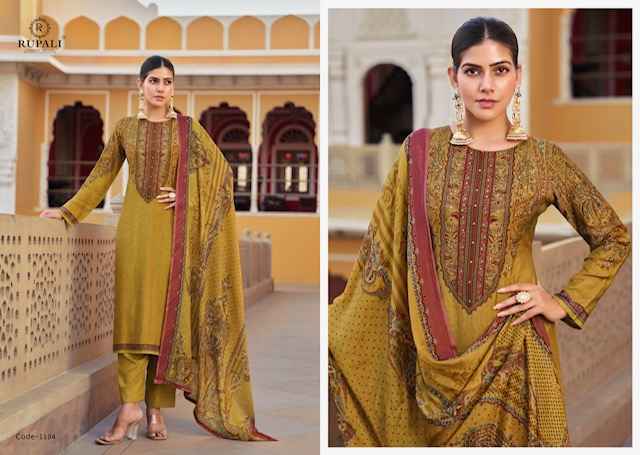 Rupali Fashion Kimberly Musline Salwar Kameez  Wholesale Price (6 pcs Catalogue)