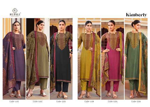 Rupali Fashion Kimberly Musline Salwar Kameez  Wholesale Price (6 pcs Catalogue)