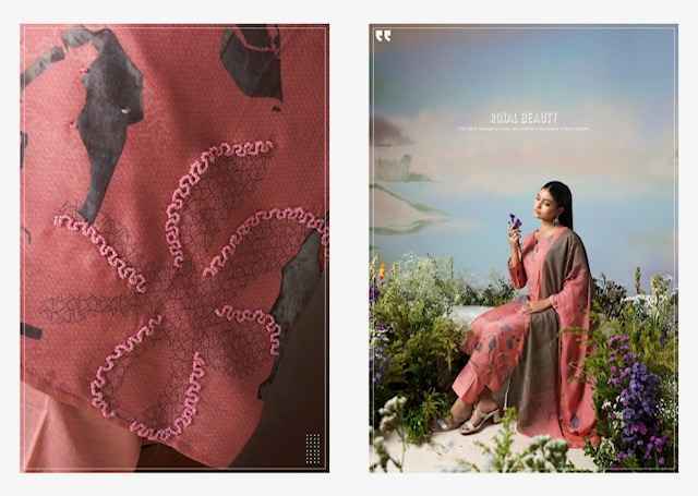 Rupali Fashion Shagun Suits Wholesale - Viscouse Musline Dress Material ( 6 pcs Catalogue )