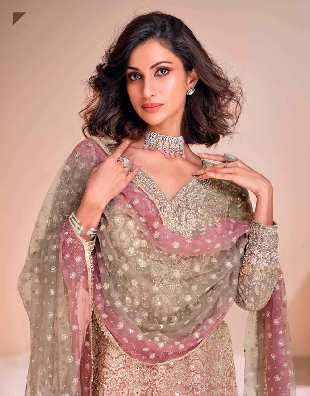Sayuri Designer Aayna Nx Readumade Georgette Suit Wholesale Price ( 2 Pcs Catalog )