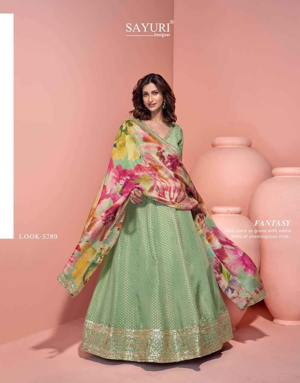 Sayuri Designer Sikha Readymade Viscouse Organza Silk Suit Wholesale Price ( 3 Pcs Catalog )