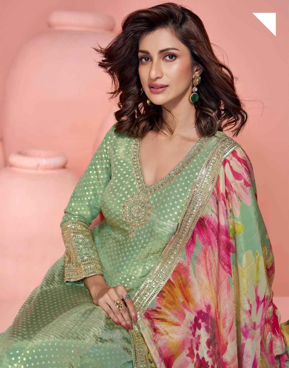 Sayuri Designer Sikha Readymade Viscouse Organza Silk Suit Wholesale Price ( 3 Pcs Catalog )
