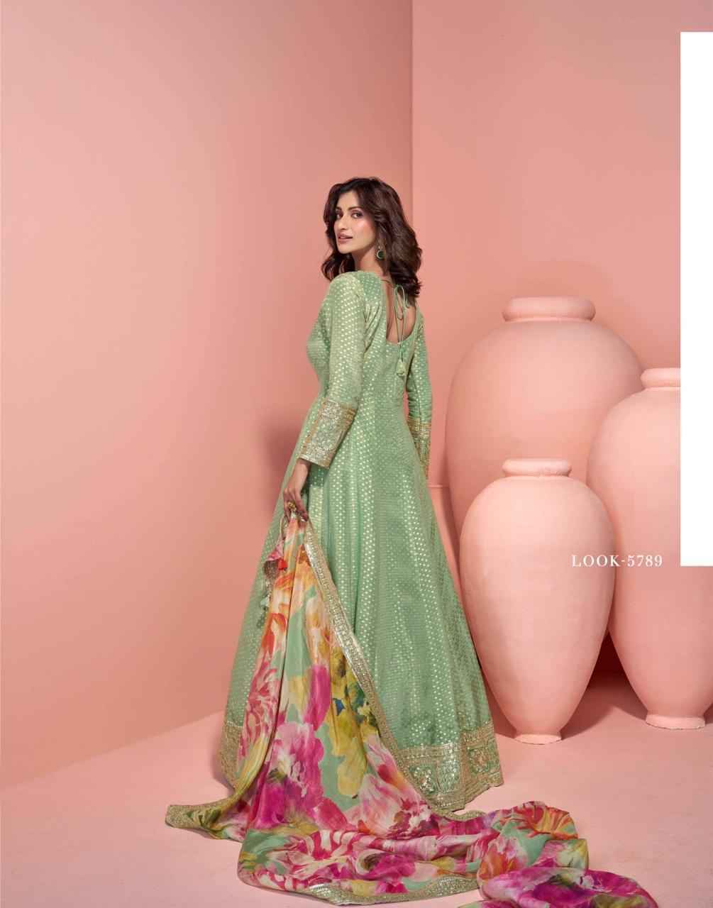 Sayuri Designer Sikha Readymade Viscouse Organza Silk Suit Wholesale Price ( 3 Pcs Catalog )