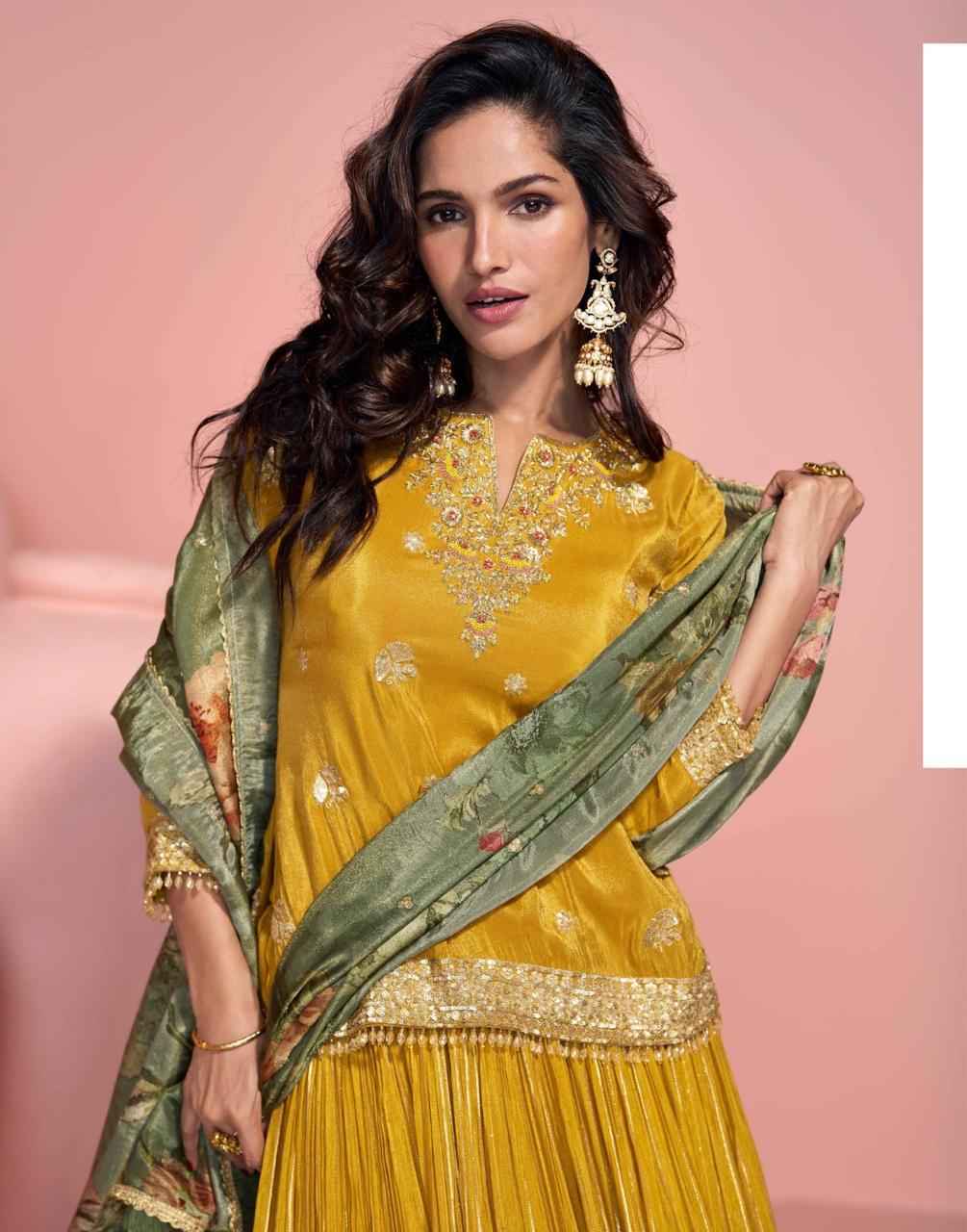 Sayuri Designer Sikha Readymade Viscouse Organza Silk Suit Wholesale Price ( 3 Pcs Catalog )