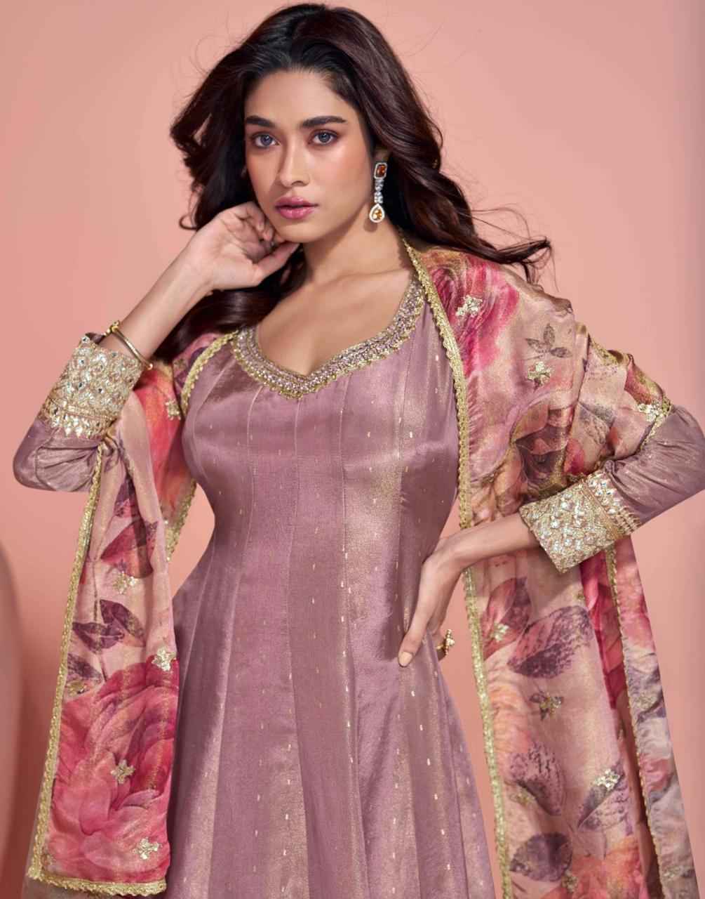 Sayuri Designer Sikha Readymade Viscouse Organza Silk Suit Wholesale Price ( 3 Pcs Catalog )