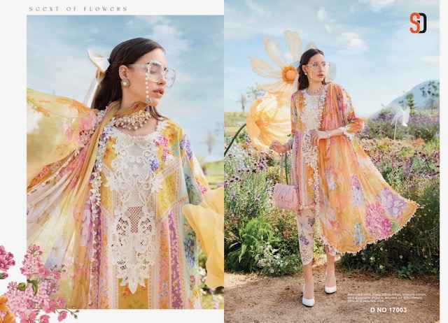 Shraddha Designer M Print Vol 17 Pakistani Lawn Cotton Dress Material ( 4 pcs Catalogue )
