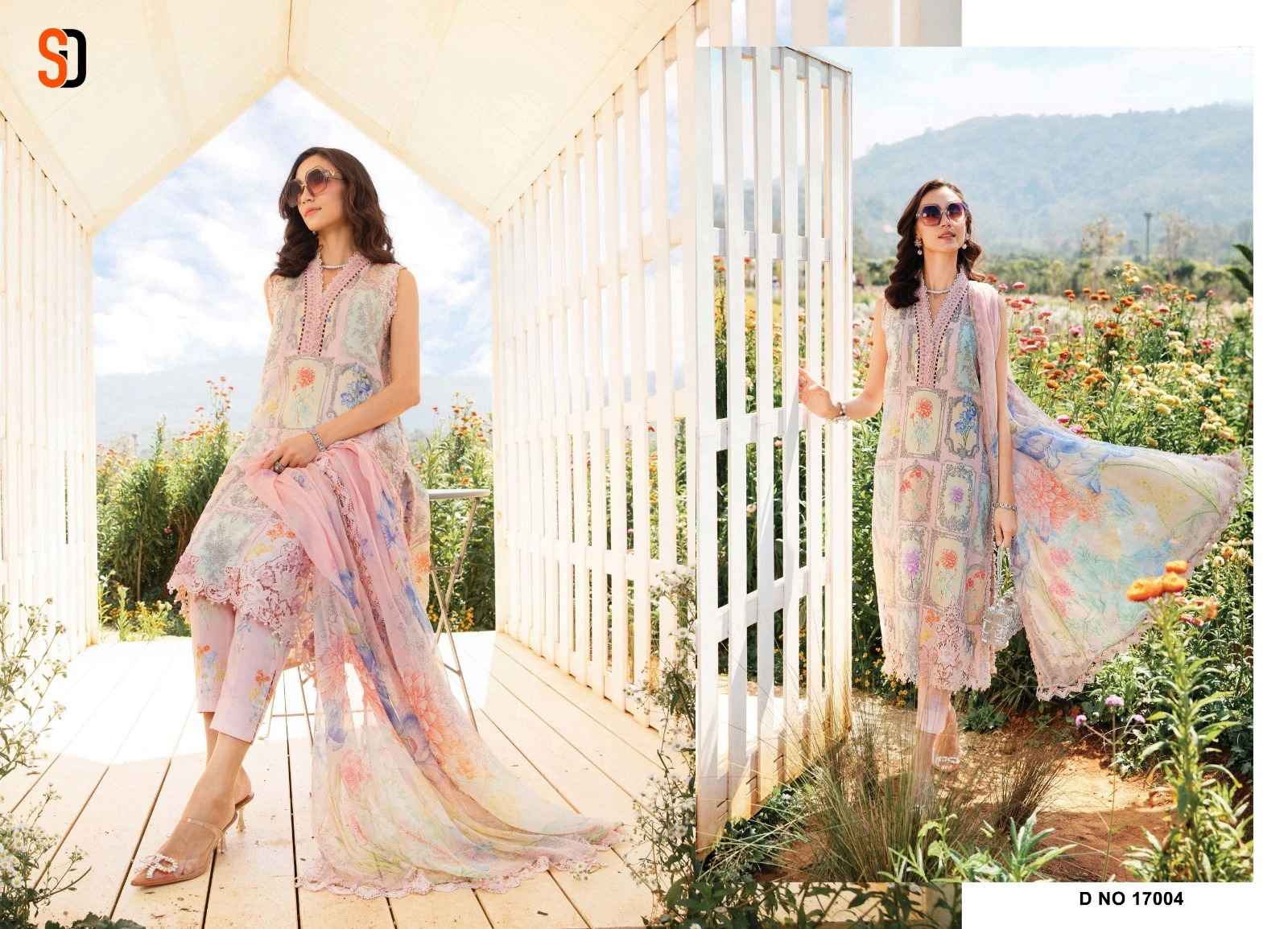 Shraddha M Print Vol 17 Wholesale Cotton Pakistani Salwar Kameez ( 4 Pcs Catalogue )