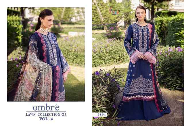 Shree Fabs Ombre 25 Vol 4 Cotton Dress Material - Wholesale Factory (7 pcs Catalogue)