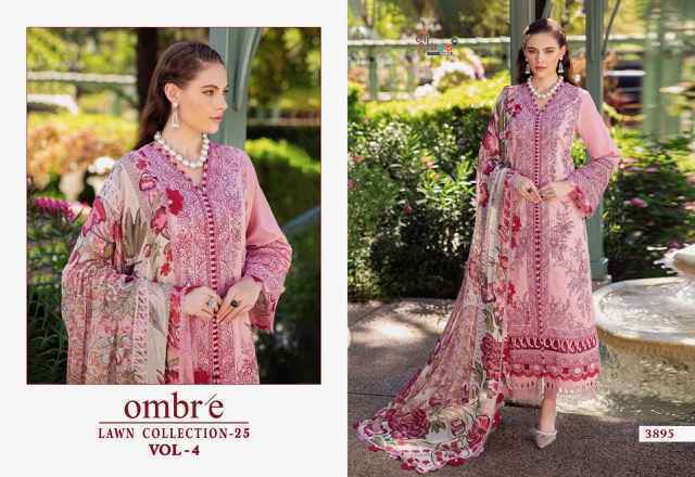 Shree Fabs Ombre 25 Vol 4 Cotton Dress Material - Wholesale Factory (7 pcs Catalogue)