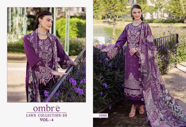 Shree Fabs Ombre 25 Vol 4 Cotton Dress Material - Wholesale Factory (7 pcs Catalogue)
