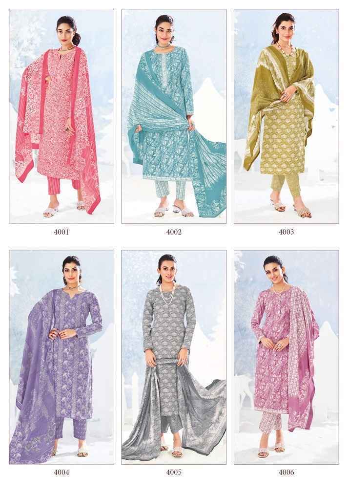 Suryajyoti Ice Look Vol 4 Cotton Salwar Kameez Wholesale Price ( 8 Pcs Catalog )