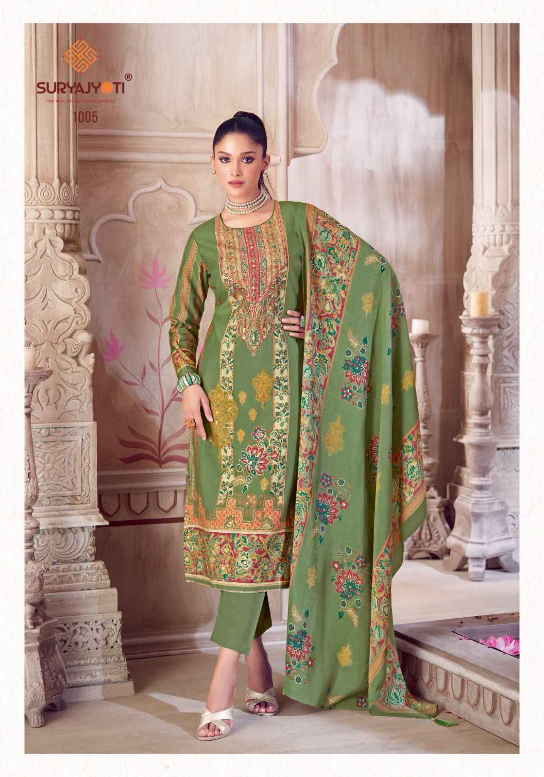Suryajyoti Kimora Vol 1 Cotton Salwar Kameez Wholesale Price ( 6 Pcs Catalog )
