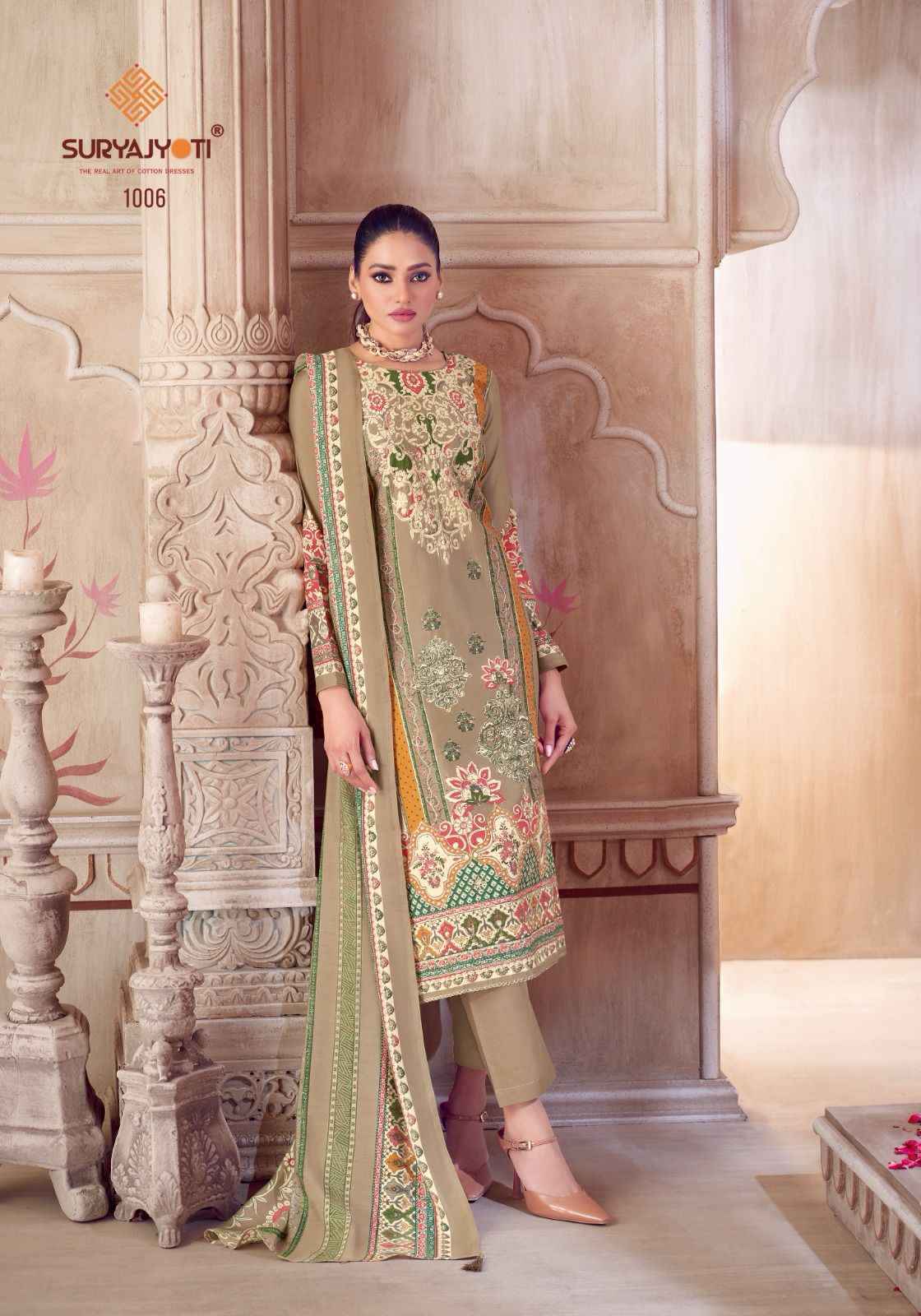 Suryajyoti Kimora Vol 1 Cotton Salwar Kameez Wholesale Price ( 6 Pcs Catalog )