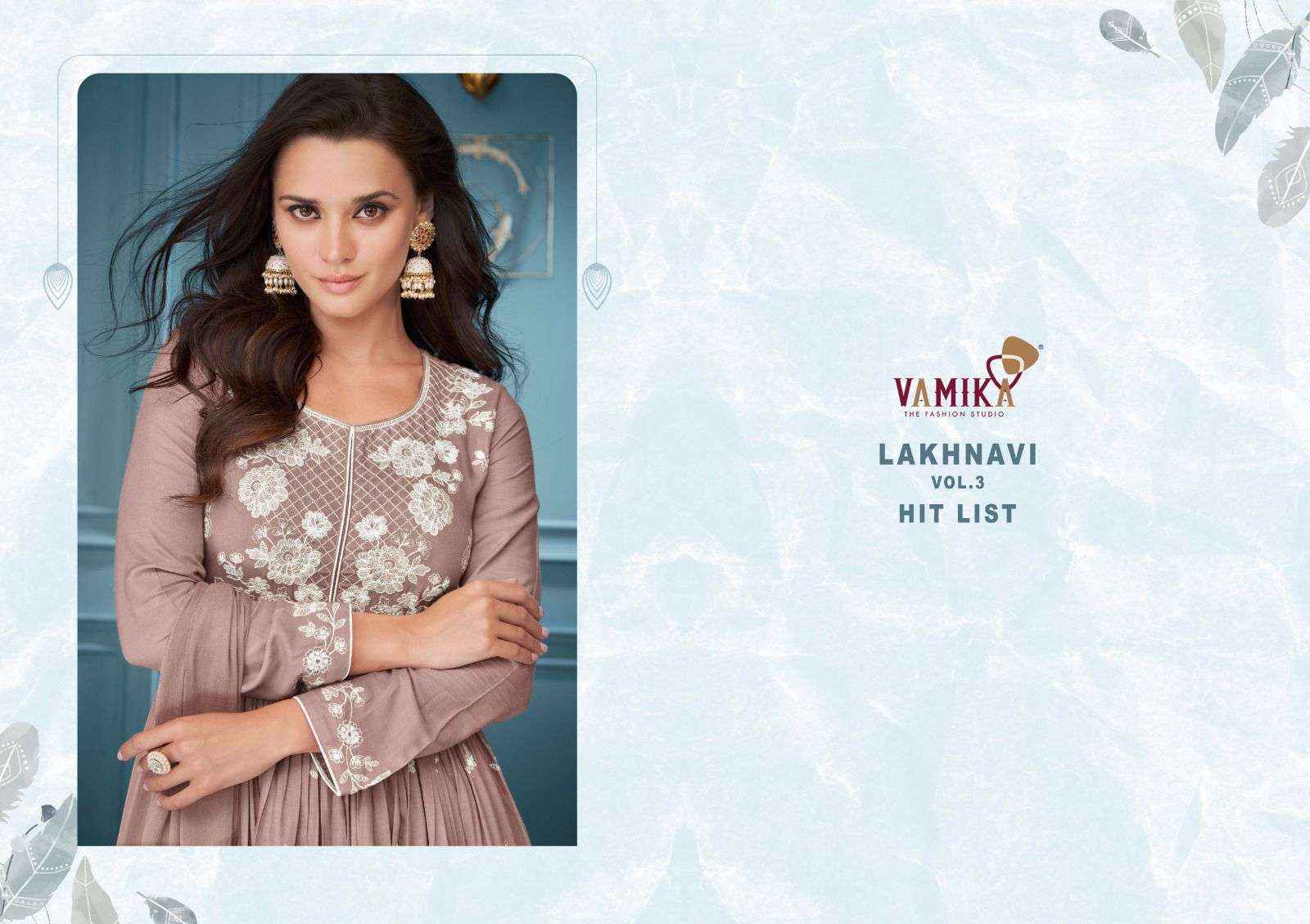 Vamika Lakhnavi Vol 3 Hit List Readymade Lucknowi Palazzo Set Wholesale Price ( 5 Pcs Catalog )