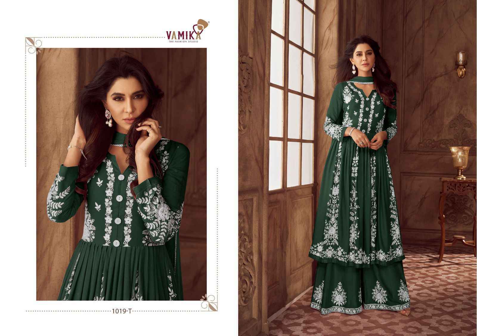Vamika Lakhnavi Vol 4 Hit Designer Rayon Kurti Combo ( 5 pcs Catalogue )