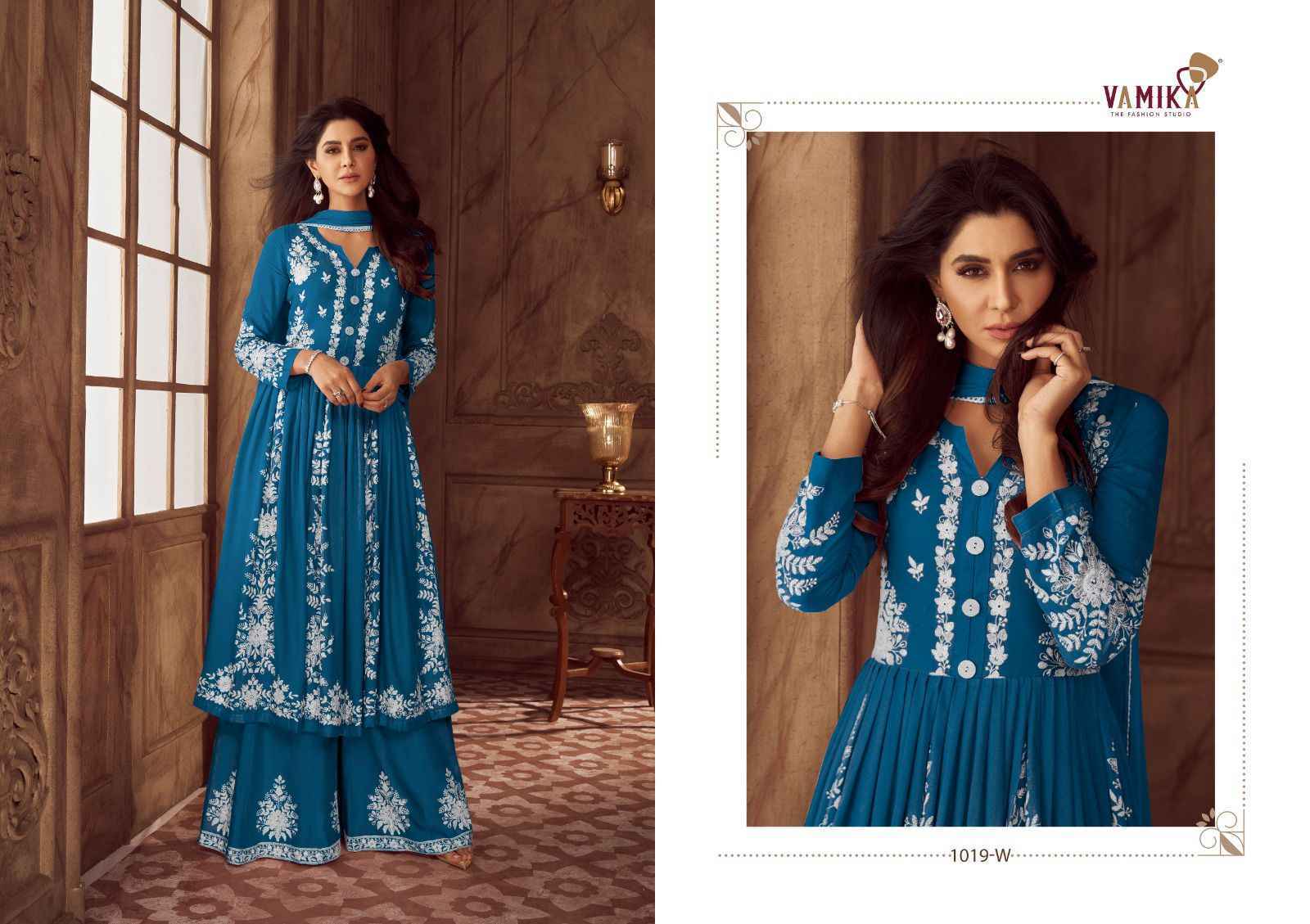 Vamika Lakhnavi Vol 4 Hit Designer Rayon Kurti Combo ( 5 pcs Catalogue )