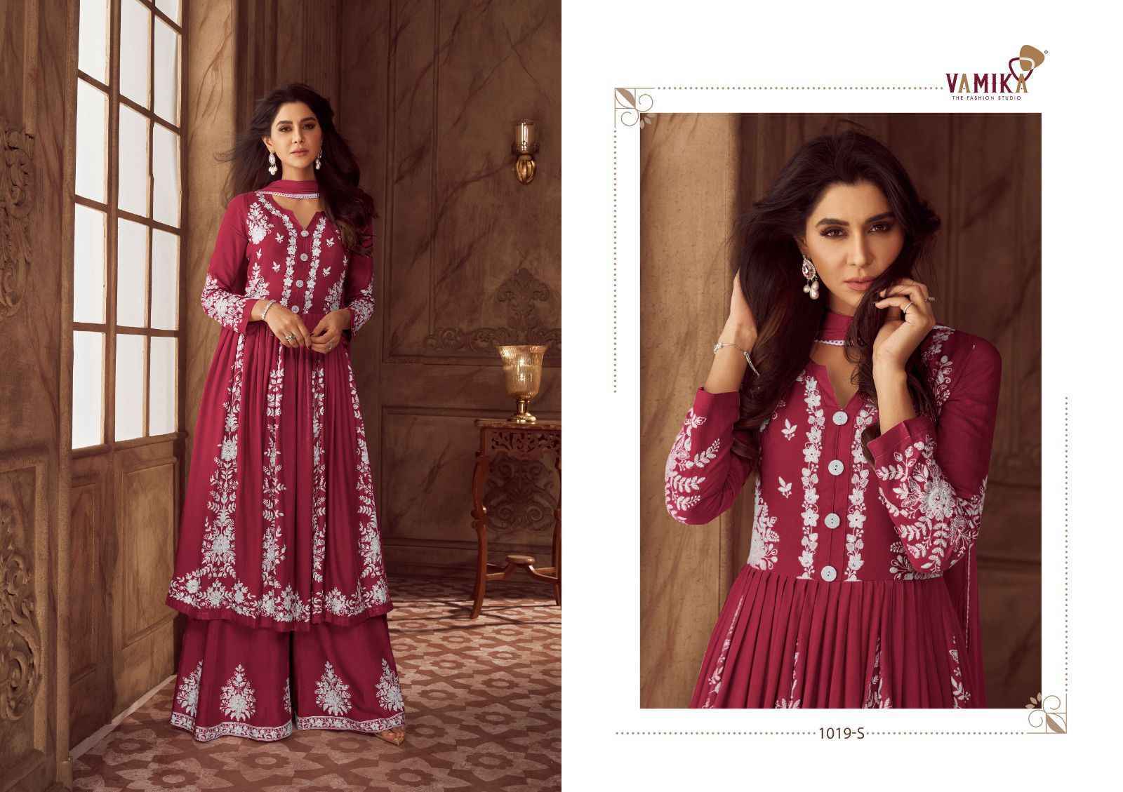 Vamika Lakhnavi Vol 4 Hit Designer Rayon Kurti Combo ( 5 pcs Catalogue )