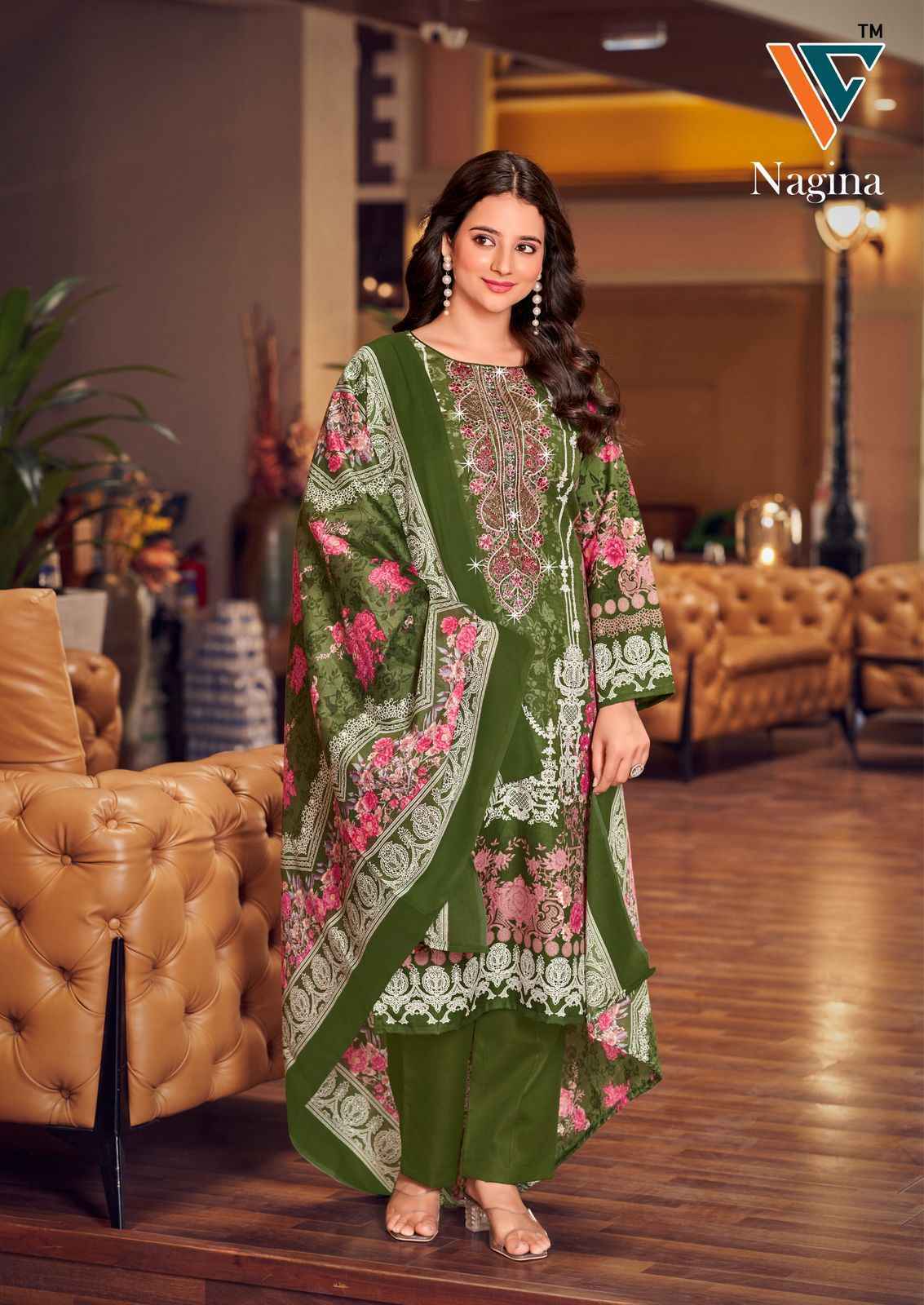 Vandana Creation Nagina Vol 2 Suits - Wholesale Cotton Dress Material ( 8 pcs Catalogue )