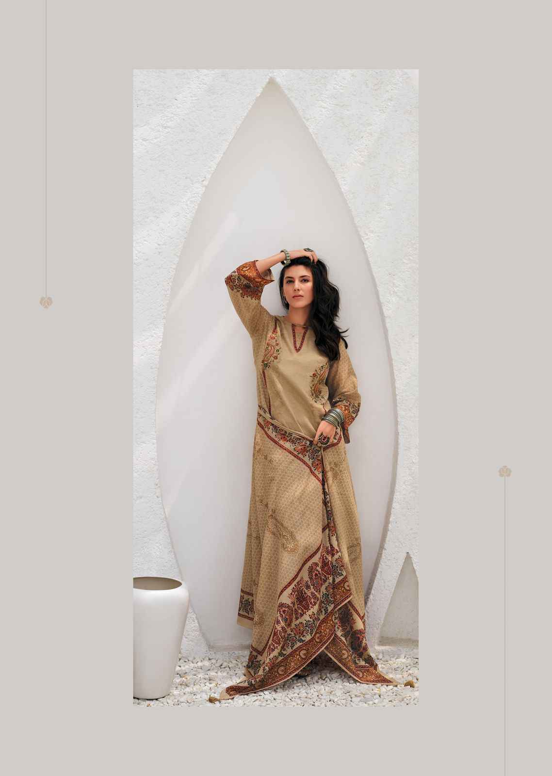 Varsha Fashion Ember Excel Cotton Dress Material ( 4 pcs Catalogue )