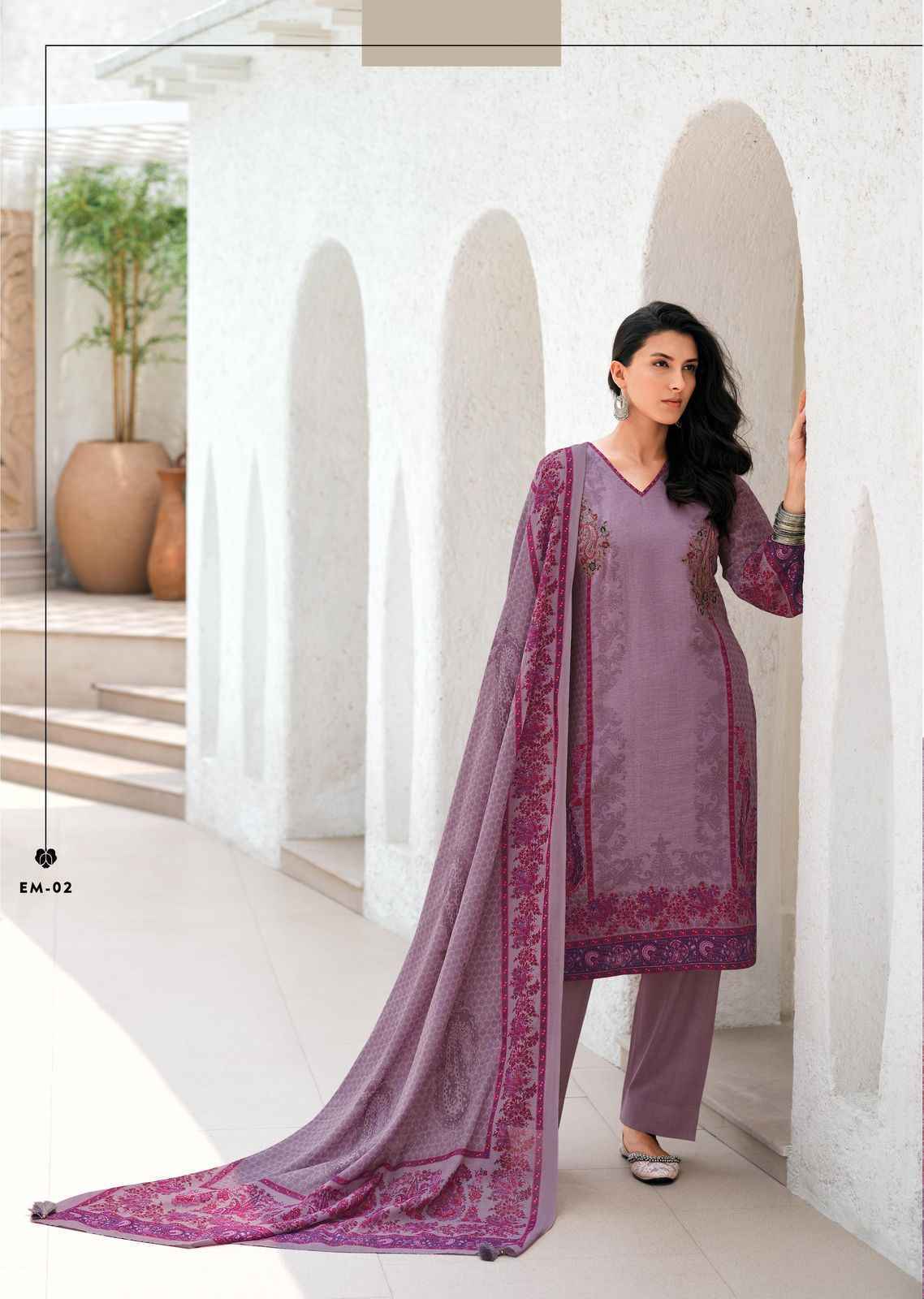 Varsha Fashion Ember Excel Cotton Dress Material ( 4 pcs Catalogue )