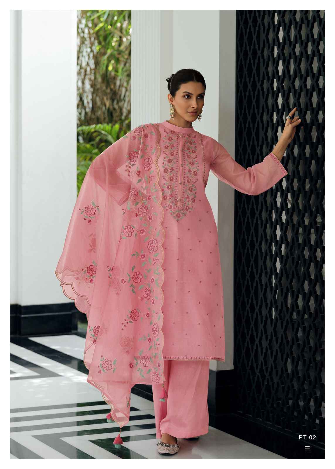 Varsha Fashion Petals Super Net Dress Material Wholesale Price ( 6 pcs Catalogue )