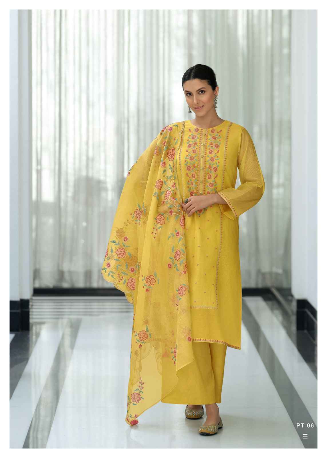 Varsha Fashion Petals Super Net Dress Material Wholesale Price ( 6 pcs Catalogue )
