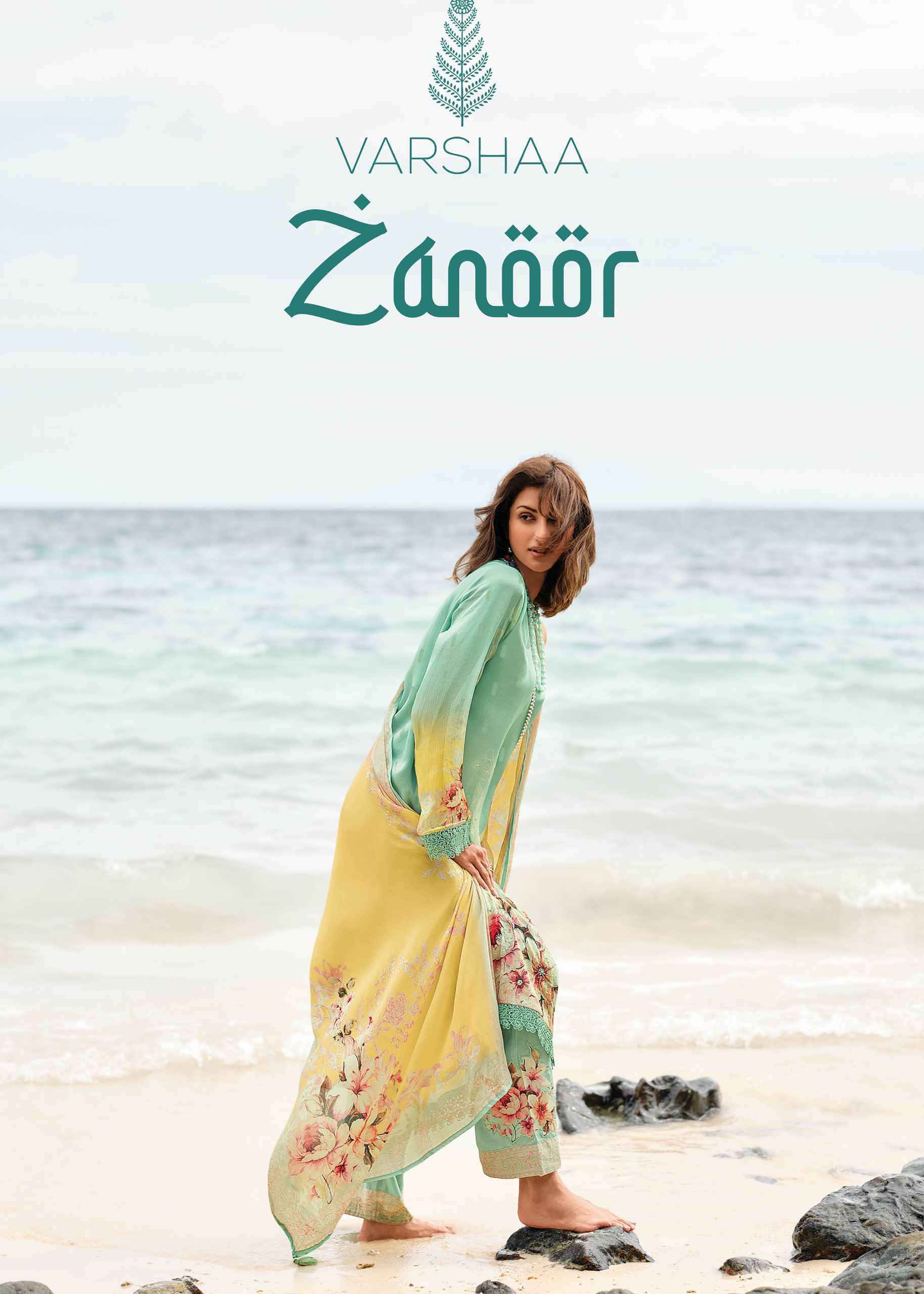 Varsha Zanoor Exclusive Designer Cotton Ladies Dress Wholesale Price ( 4 Pcs Catalog )